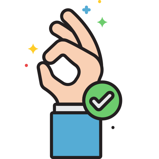 Ok icons created by Flat Icons - Flaticon